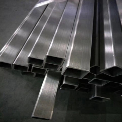 304 Stainless Steel Square Pipe With 1.0mm Thickness And Customized Length