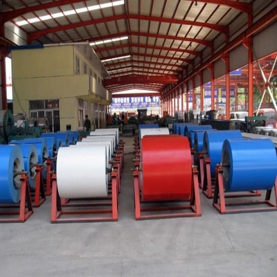 Factory Supply  0.12mm- 0.6mm Color Coated Steel Prepainted Steel Coil PPGL PPGI